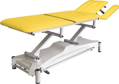 VL - F5 - PLUS  lehátko rehabilitační, koženka HOLY Z 01 - koženka žlutá